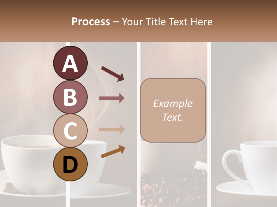 Dark Mug Bean PowerPoint Template