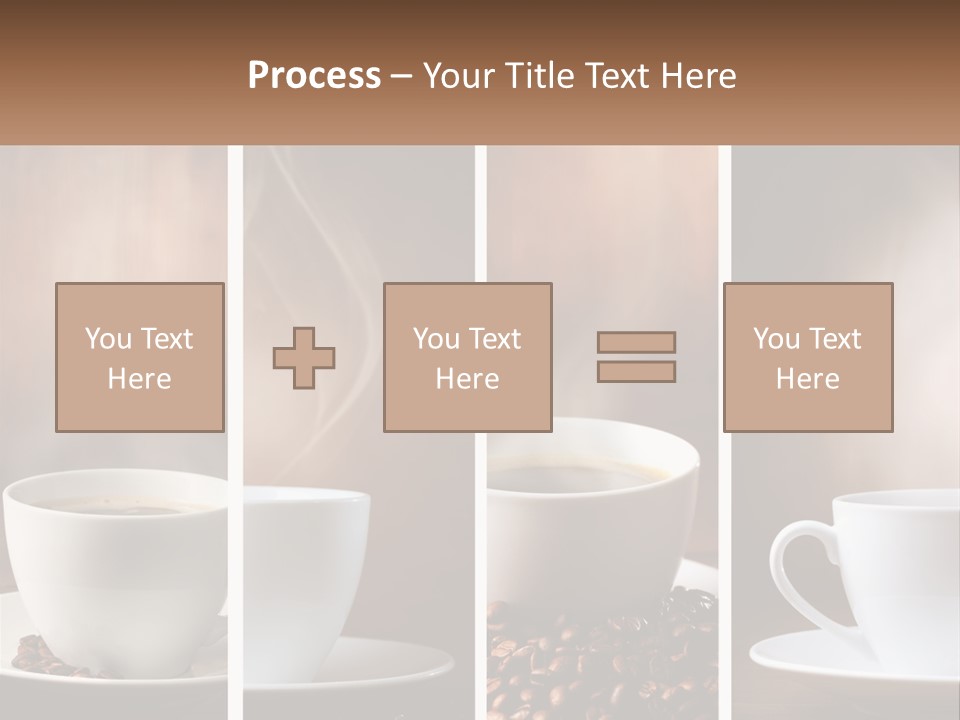 Dark Mug Bean PowerPoint Template