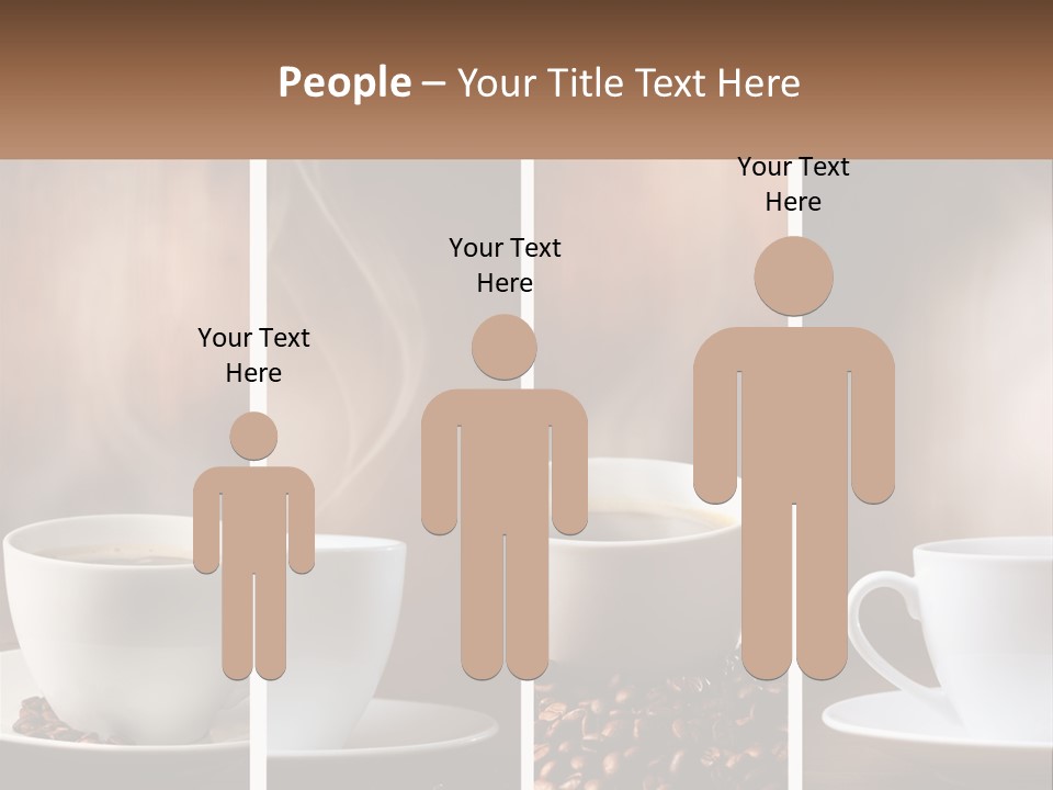 Dark Mug Bean PowerPoint Template