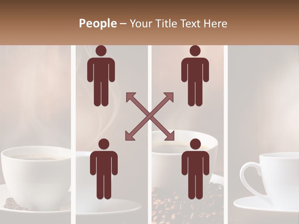 Dark Mug Bean PowerPoint Template