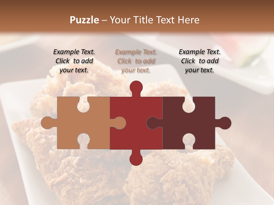 Unhealthy Meat Restaurant PowerPoint Template