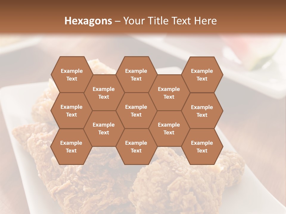Unhealthy Meat Restaurant PowerPoint Template