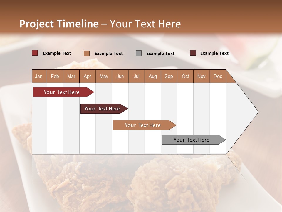 Unhealthy Meat Restaurant PowerPoint Template
