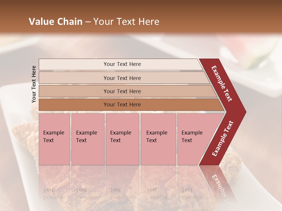 Unhealthy Meat Restaurant PowerPoint Template
