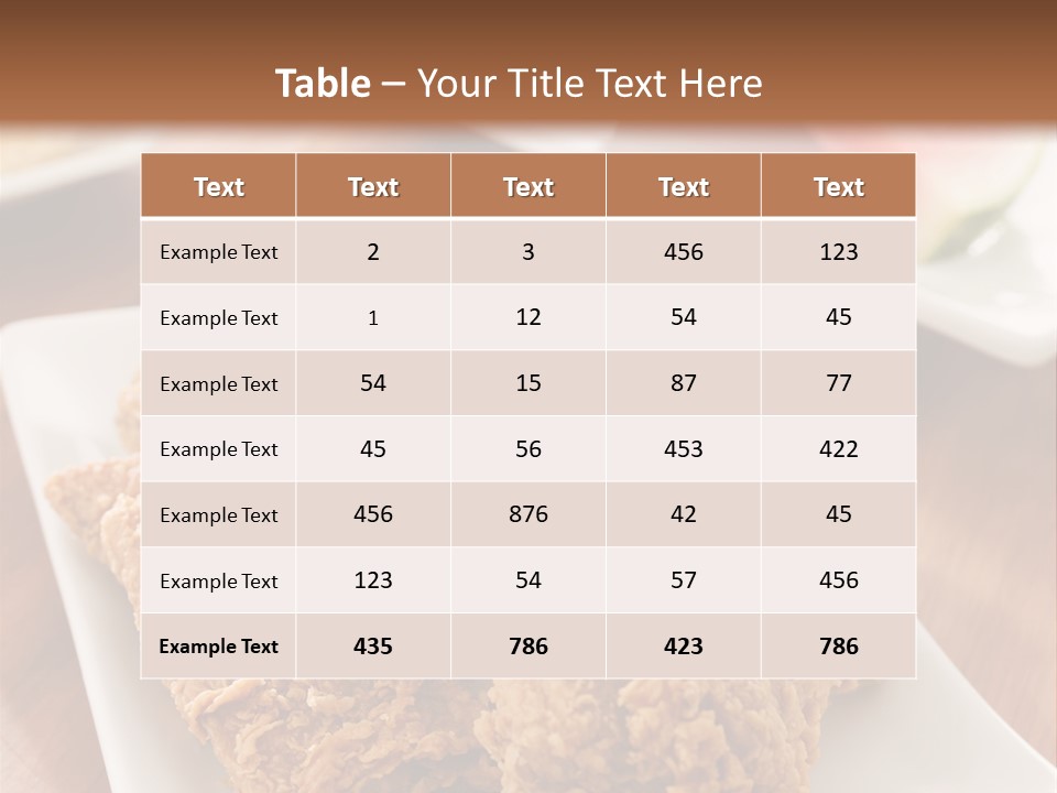 Unhealthy Meat Restaurant PowerPoint Template