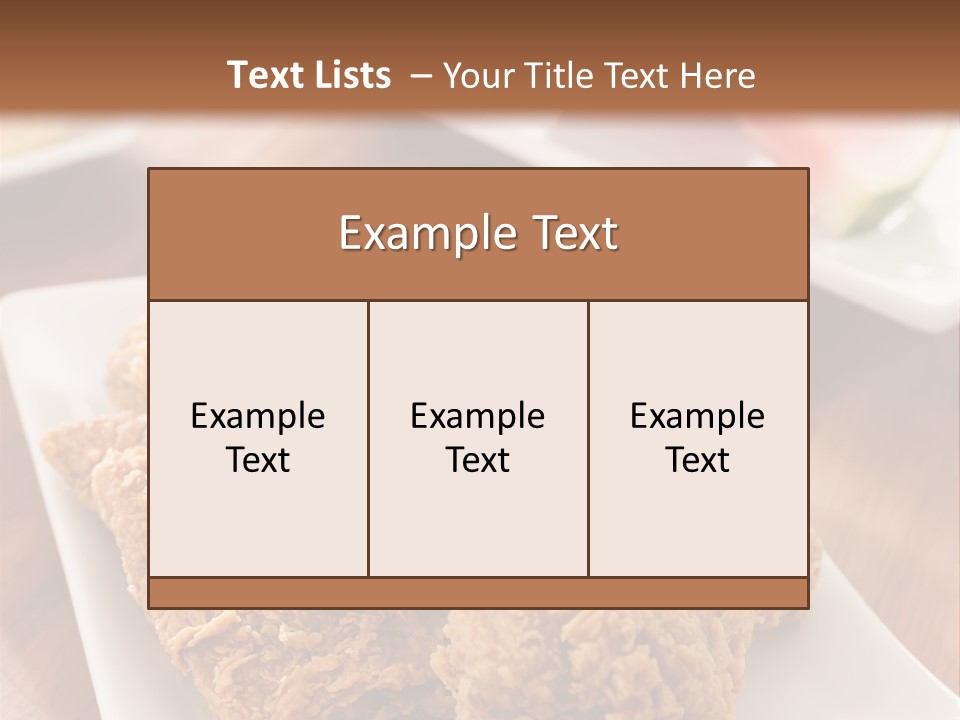 Unhealthy Meat Restaurant PowerPoint Template