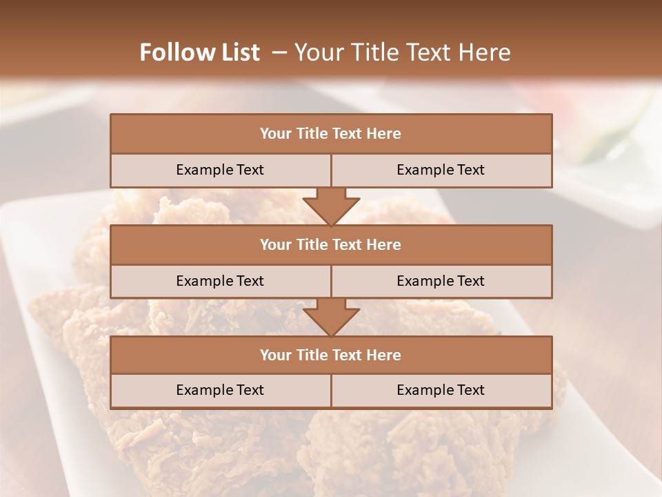 Unhealthy Meat Restaurant PowerPoint Template