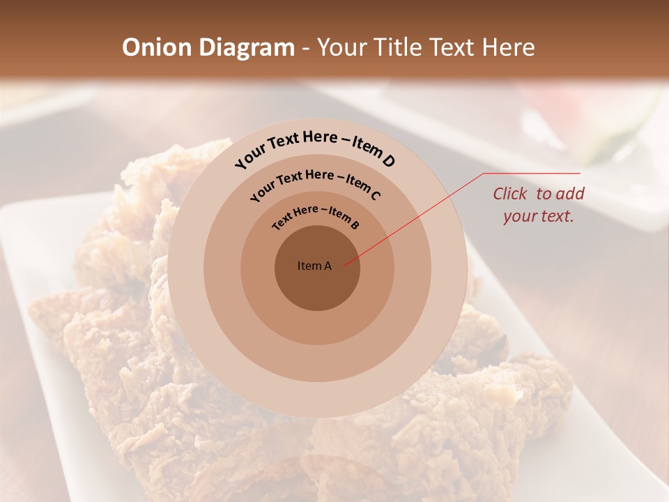 Unhealthy Meat Restaurant PowerPoint Template