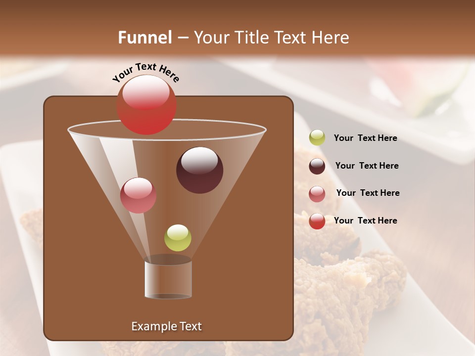 Unhealthy Meat Restaurant PowerPoint Template