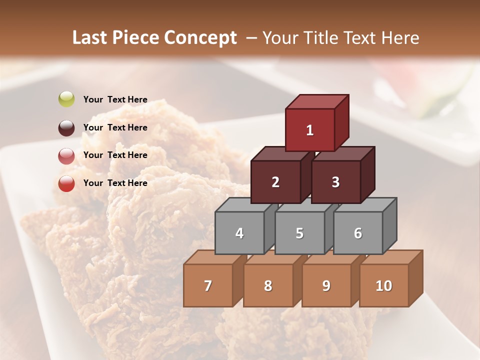 Unhealthy Meat Restaurant PowerPoint Template