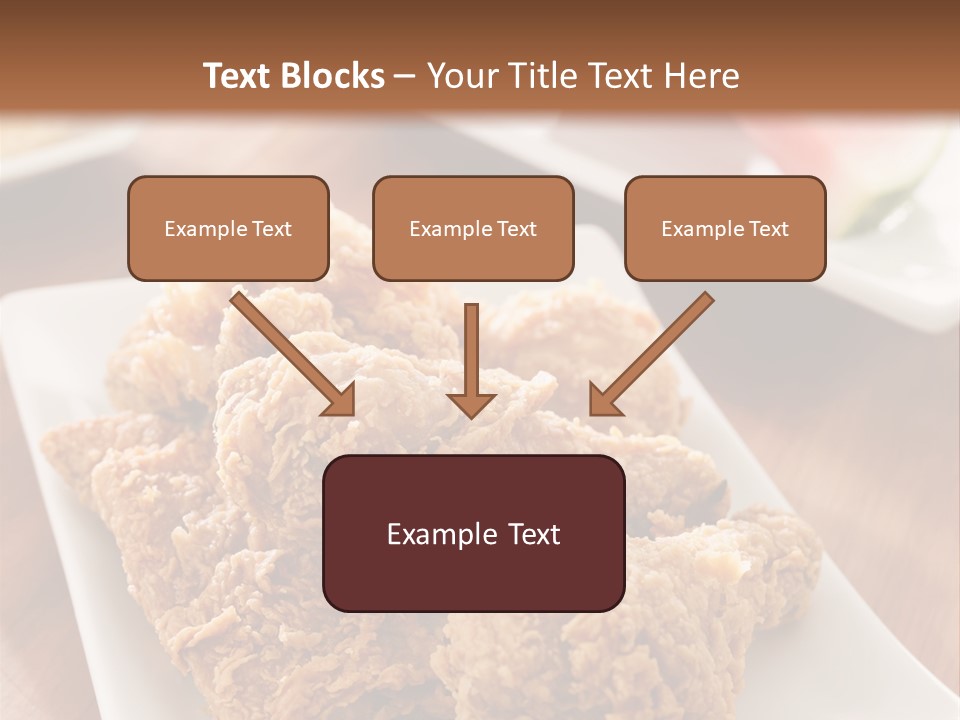 Unhealthy Meat Restaurant PowerPoint Template