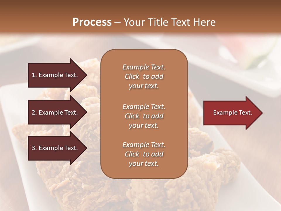 Unhealthy Meat Restaurant PowerPoint Template