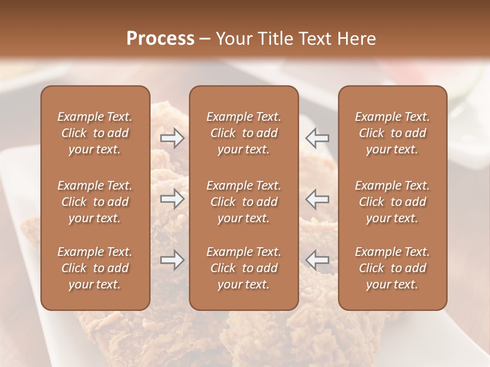 Unhealthy Meat Restaurant PowerPoint Template