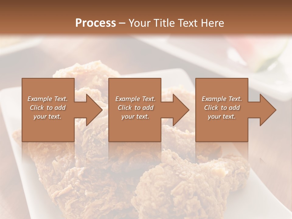 Unhealthy Meat Restaurant PowerPoint Template