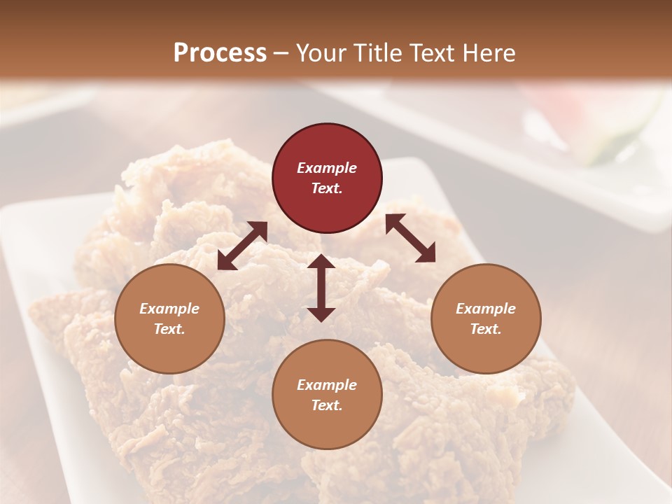 Unhealthy Meat Restaurant PowerPoint Template