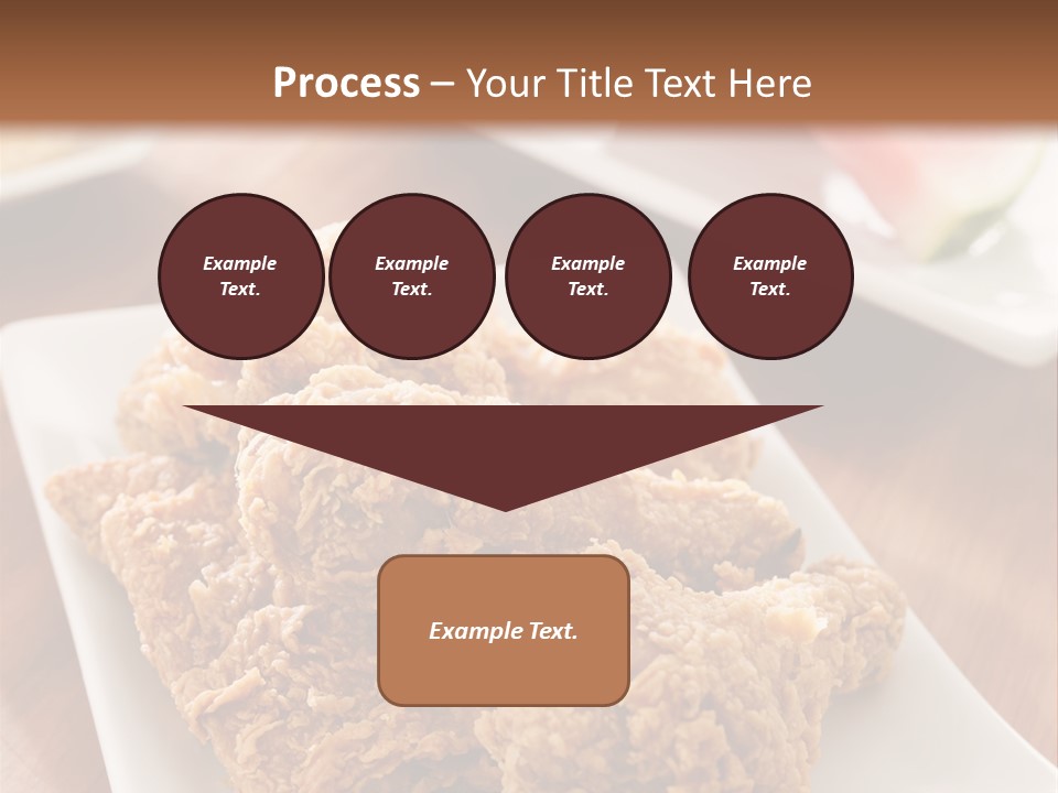Unhealthy Meat Restaurant PowerPoint Template