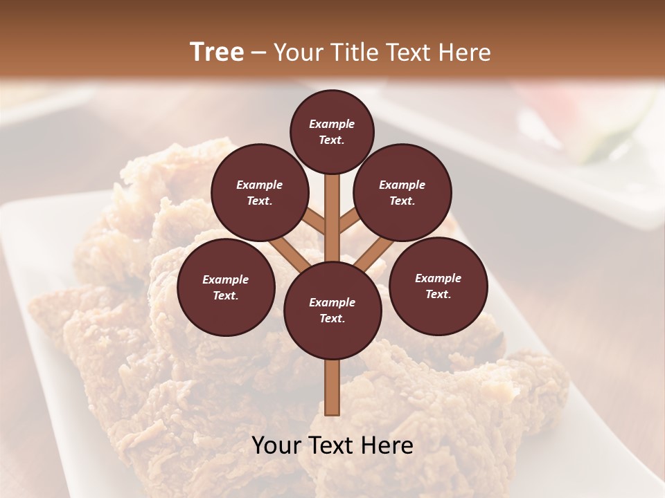 Unhealthy Meat Restaurant PowerPoint Template