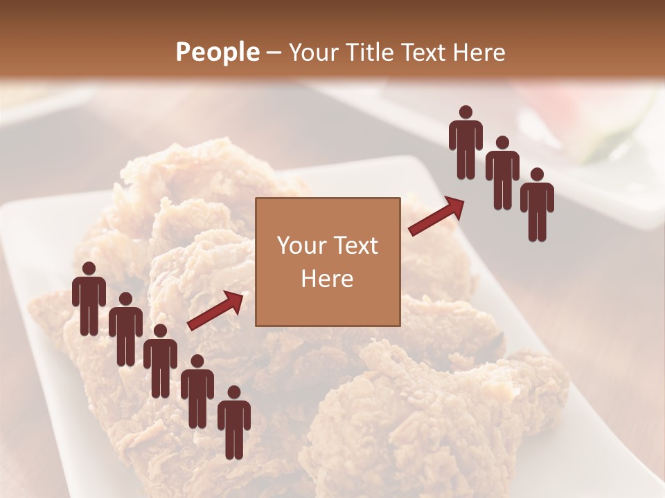 Unhealthy Meat Restaurant PowerPoint Template