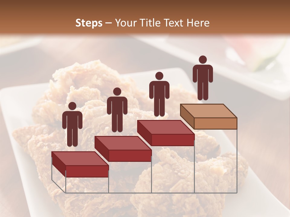 Unhealthy Meat Restaurant PowerPoint Template