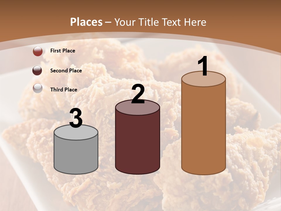 Cooked Golden Restaurant PowerPoint Template
