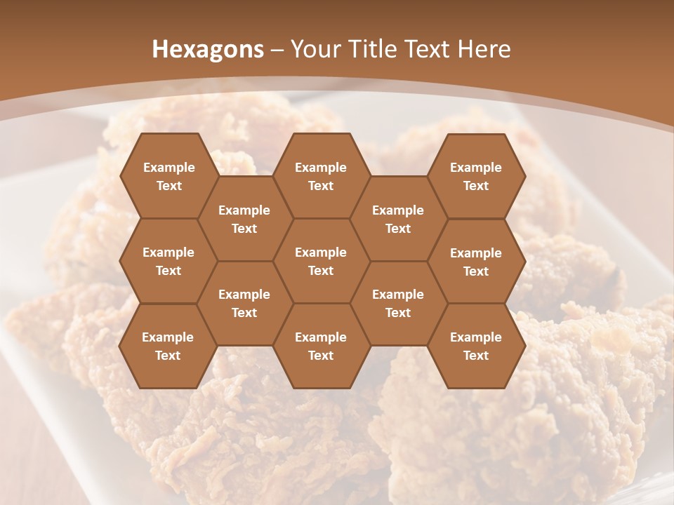 Cooked Golden Restaurant PowerPoint Template