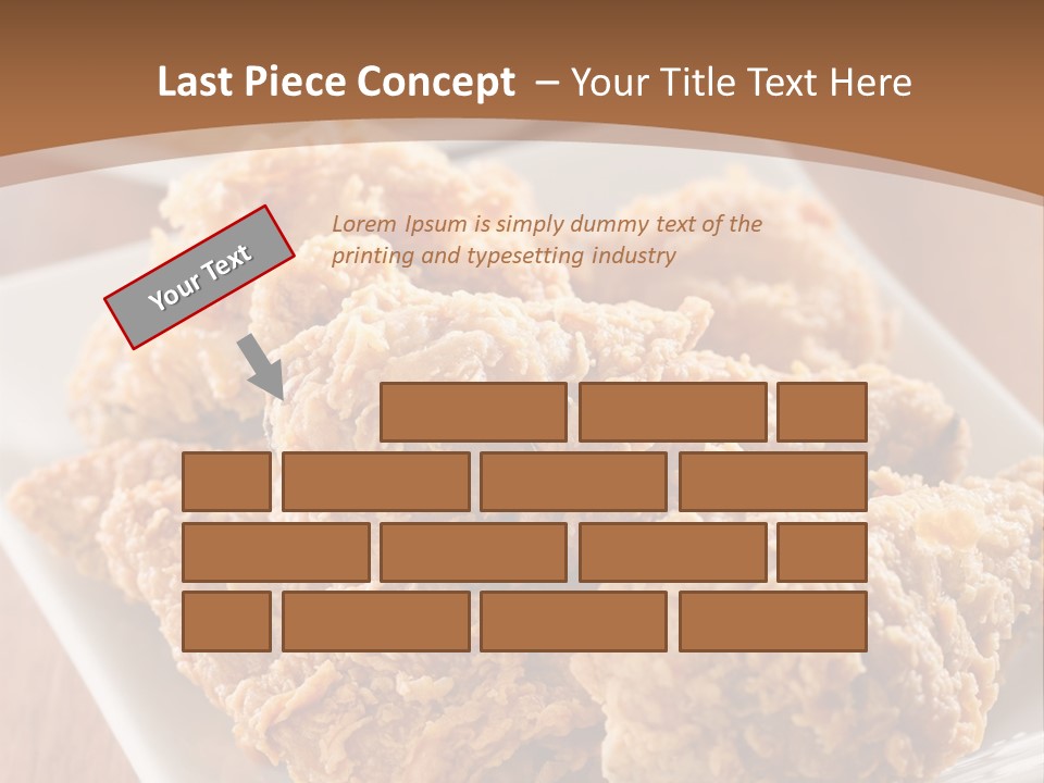 Cooked Golden Restaurant PowerPoint Template