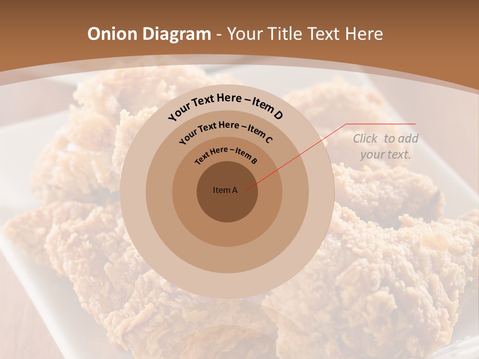 Cooked Golden Restaurant PowerPoint Template