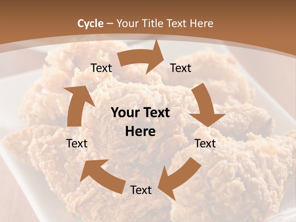 Cooked Golden Restaurant PowerPoint Template