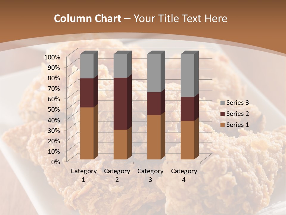 Cooked Golden Restaurant PowerPoint Template