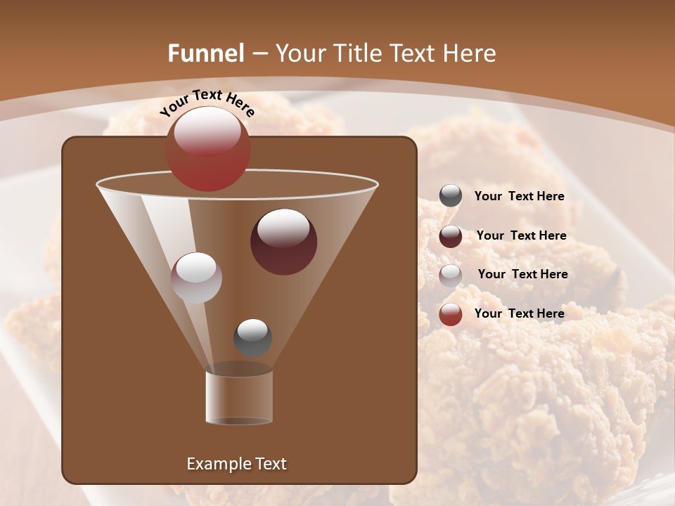 Cooked Golden Restaurant PowerPoint Template