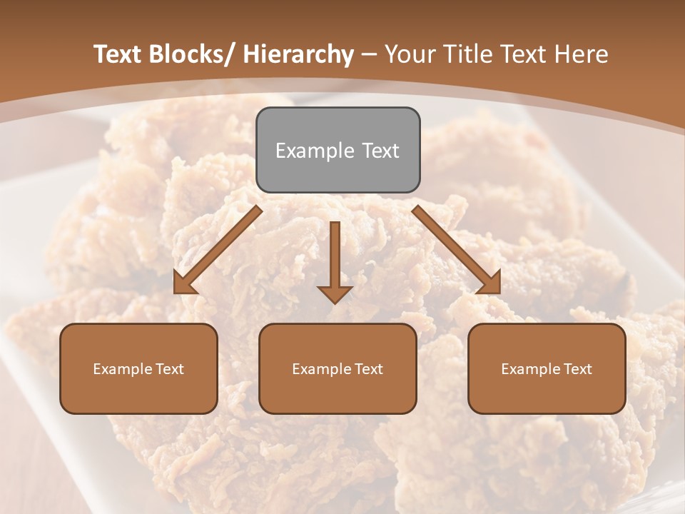 Cooked Golden Restaurant PowerPoint Template