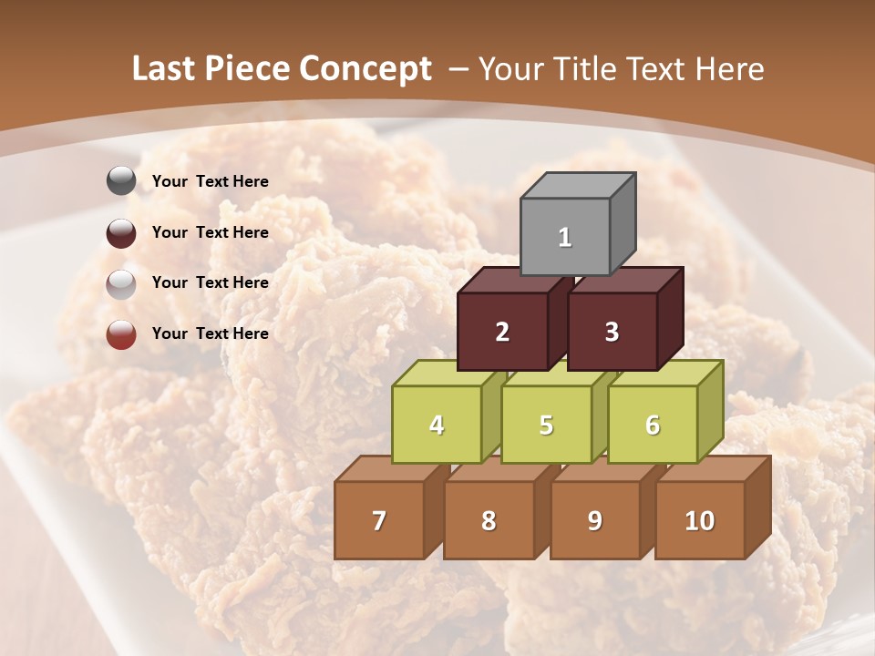 Cooked Golden Restaurant PowerPoint Template