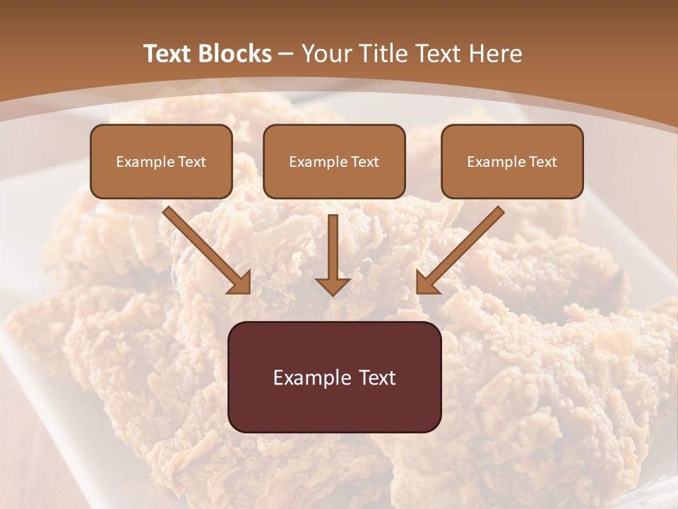 Cooked Golden Restaurant PowerPoint Template