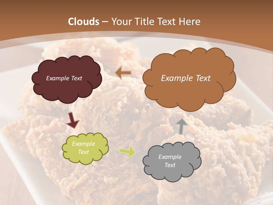 Cooked Golden Restaurant PowerPoint Template