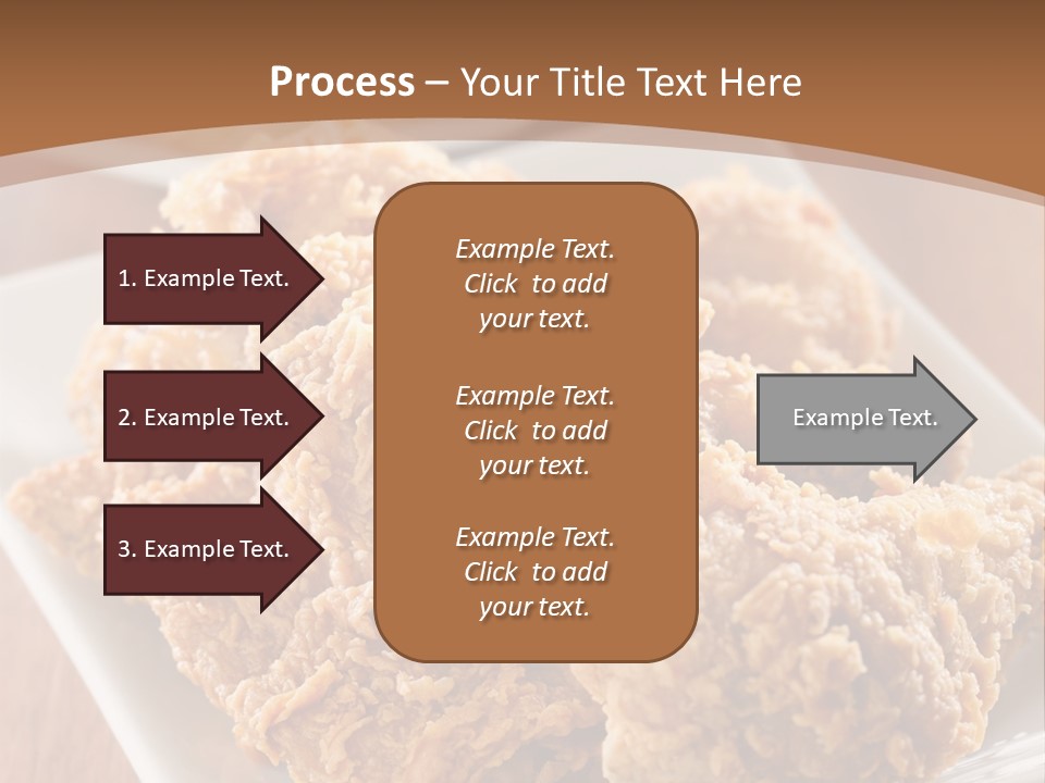 Cooked Golden Restaurant PowerPoint Template