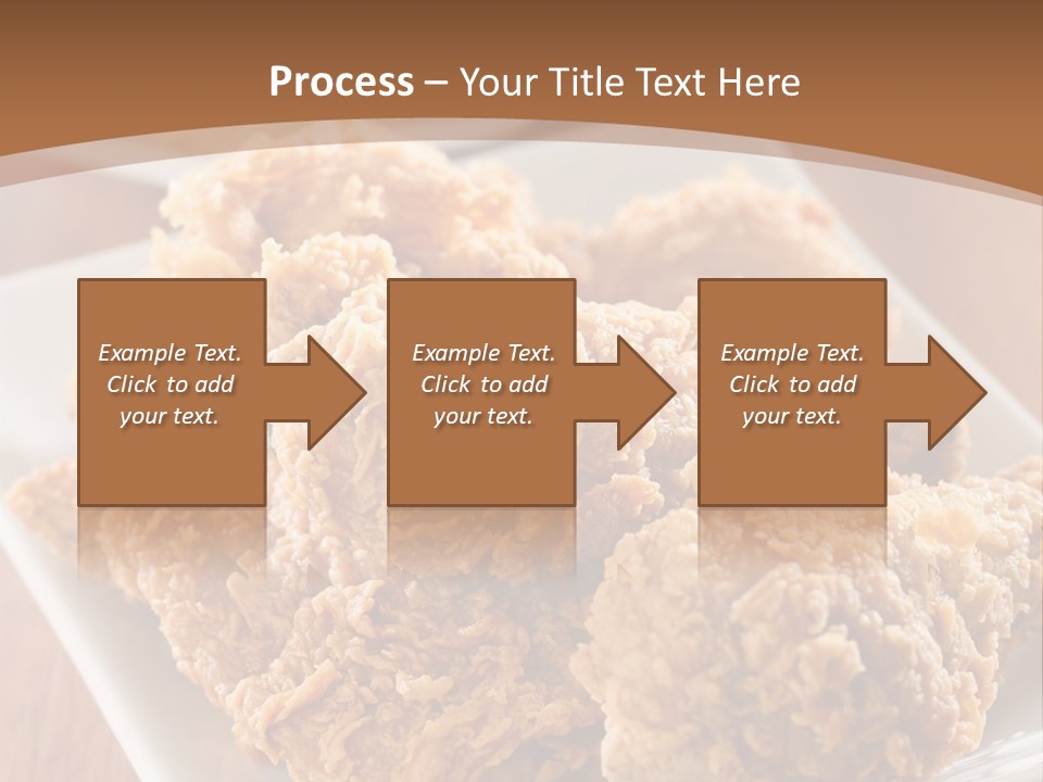 Cooked Golden Restaurant PowerPoint Template