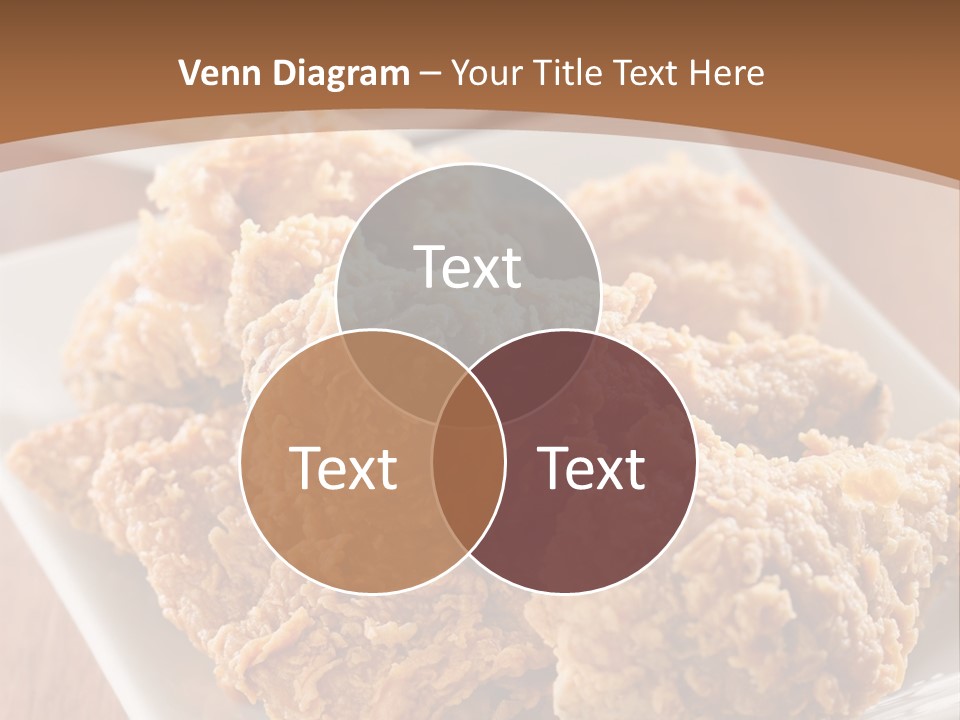 Cooked Golden Restaurant PowerPoint Template