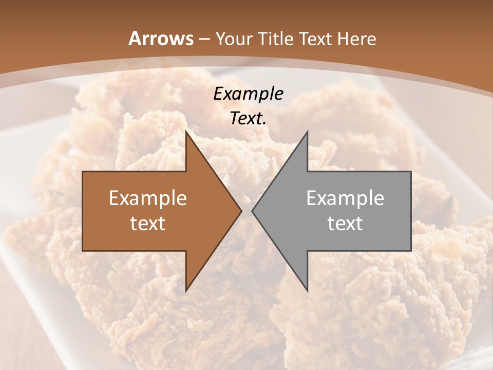 Cooked Golden Restaurant PowerPoint Template