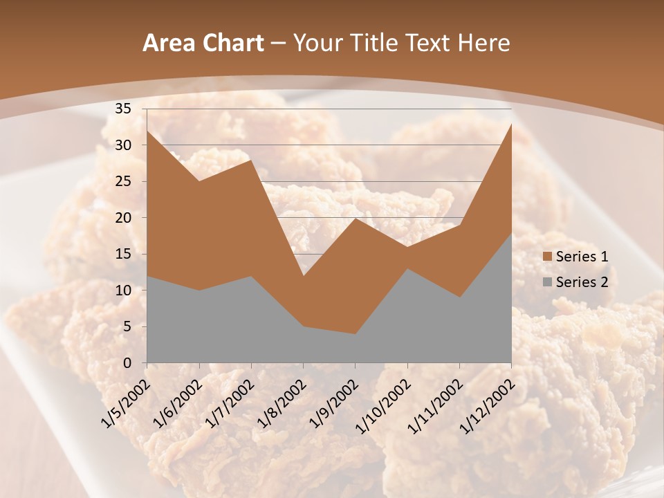 Cooked Golden Restaurant PowerPoint Template