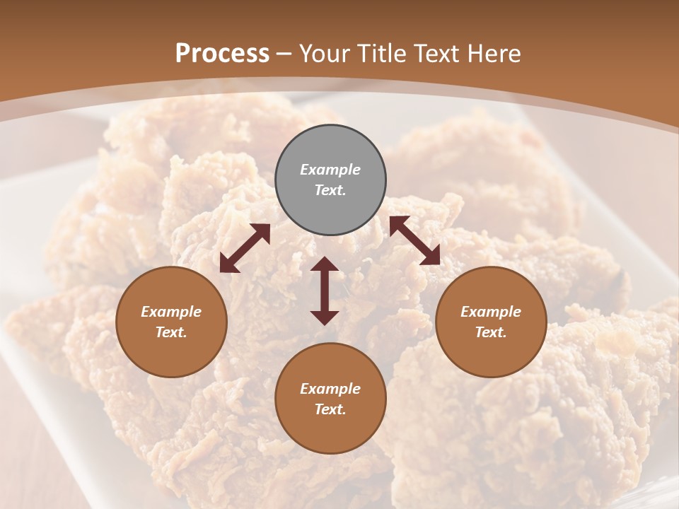 Cooked Golden Restaurant PowerPoint Template