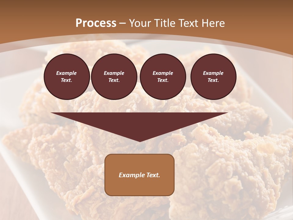 Cooked Golden Restaurant PowerPoint Template
