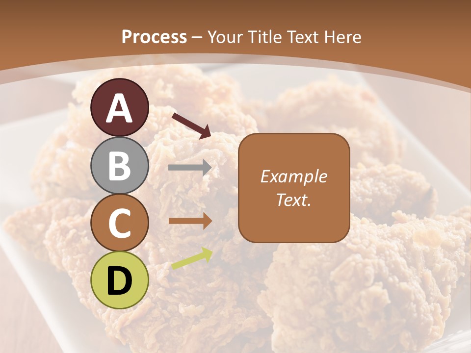 Cooked Golden Restaurant PowerPoint Template