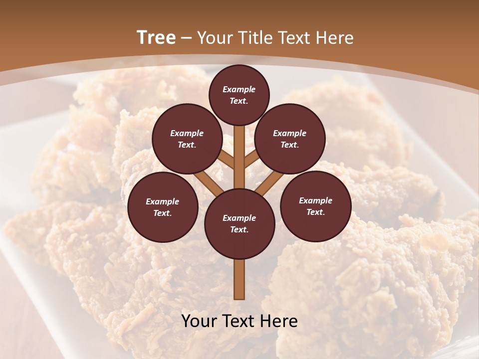 Cooked Golden Restaurant PowerPoint Template