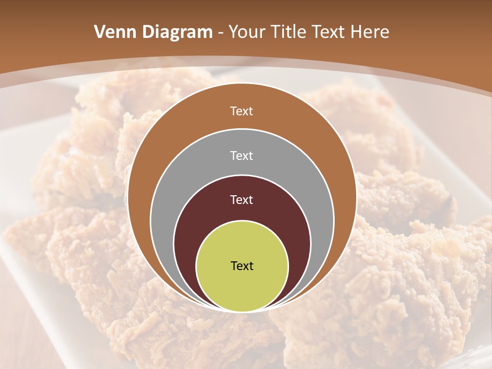 Cooked Golden Restaurant PowerPoint Template