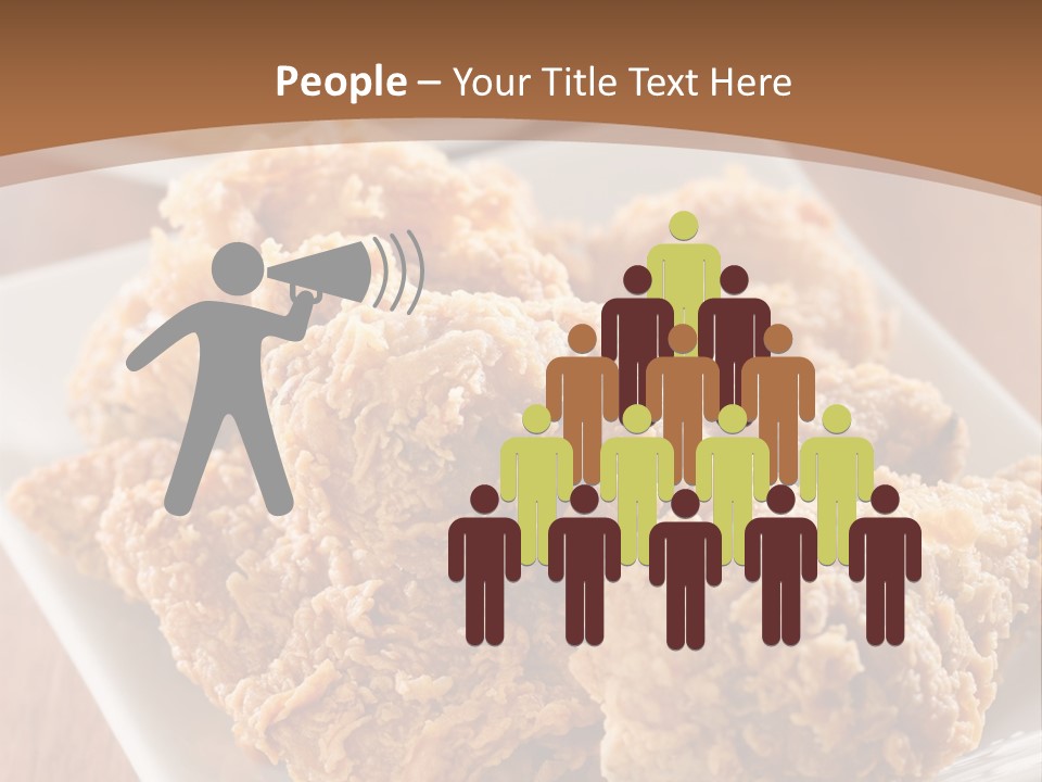 Cooked Golden Restaurant PowerPoint Template