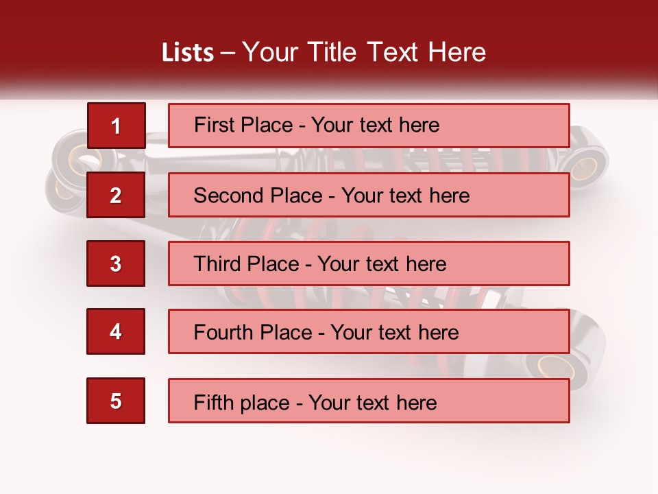 Part Flexibility Springy PowerPoint Template