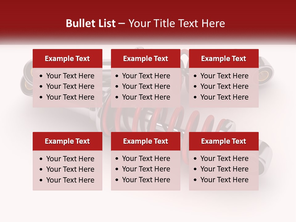 Part Flexibility Springy PowerPoint Template
