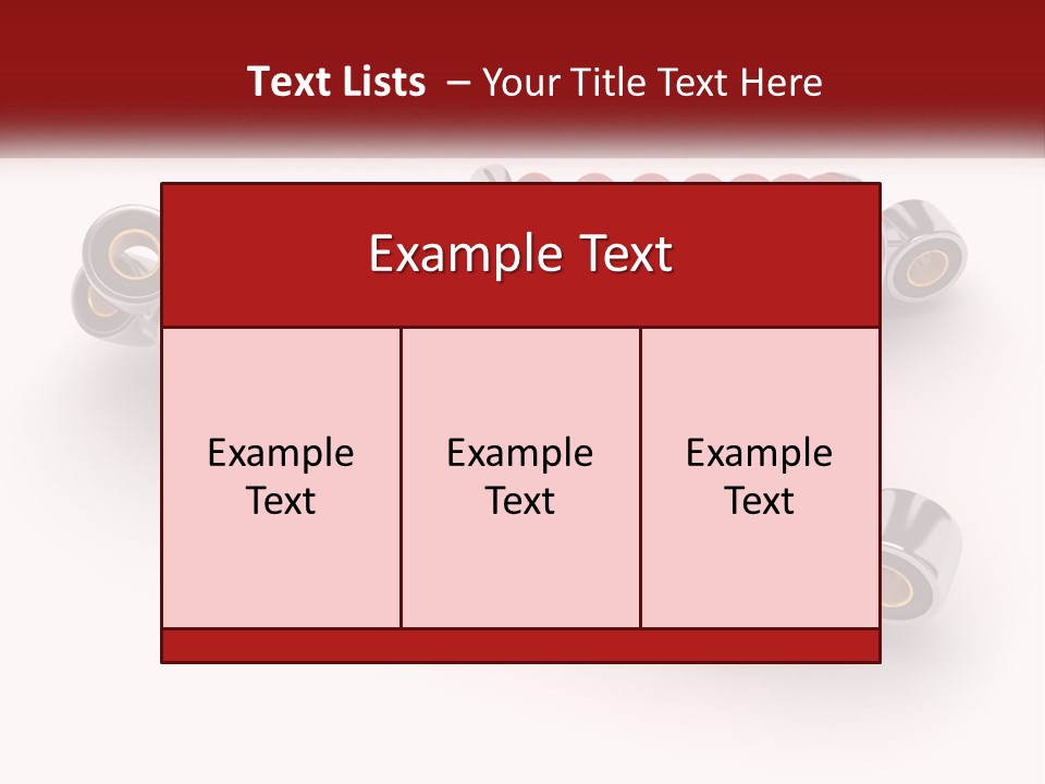 Part Flexibility Springy PowerPoint Template