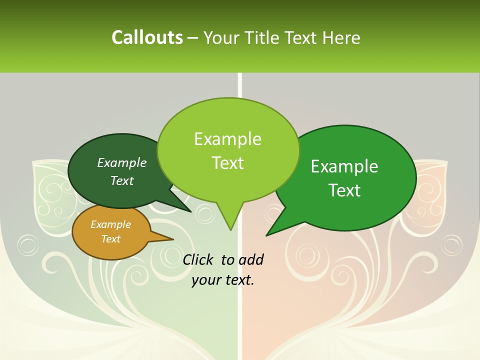 Illustration Autumn Art PowerPoint Template