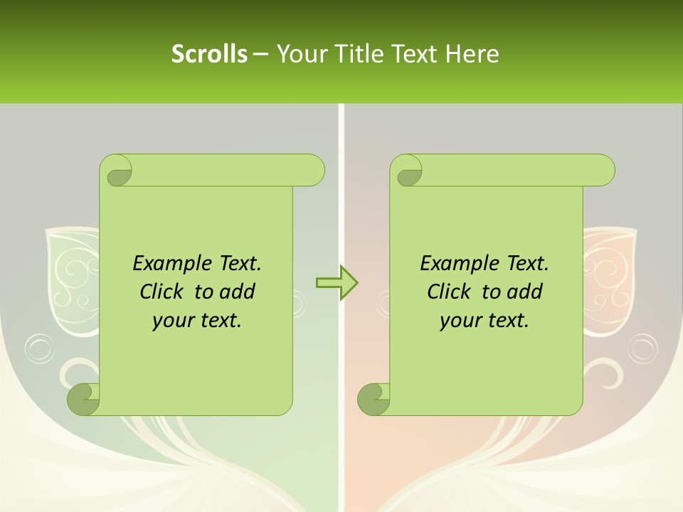 Illustration Autumn Art PowerPoint Template